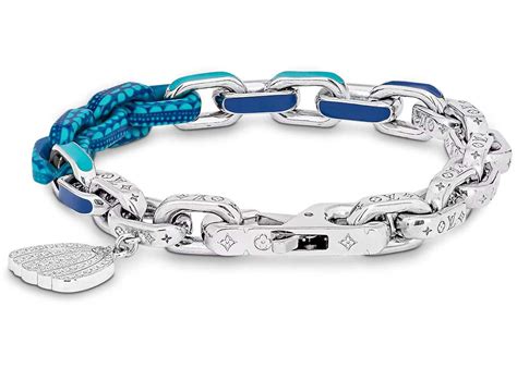 Louis Vuitton LV x YK Paradise Chain Bracelet Blue